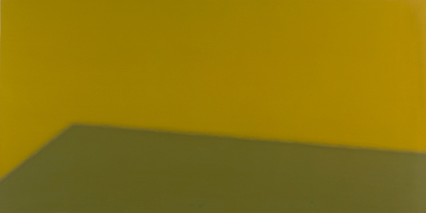 peinture sol mamco minimal jaune ausstellung